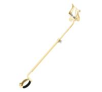 Multifuntional Flute Sheet Music Clip Stand Small Music Stand Metal Texture Present For Winds Instrument Enthusiasts