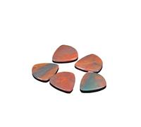 Multifuntional Glittering Guitar Picks Offering Flexible Nonslip Grip Resin Texture Suitable for Professional Playing Flexible Guitar Plectrum