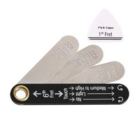 Multifuntional Guitar String Height Gauge Suitable For Home Practice Professional Setup And Instrument Maintenance Guitar Measurement Instruments