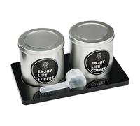 Multifuntional Kitchen Storage Canisters Kitchen Sealing Jar Keeper Set For Coffee Enthusiasts Beans Storage Bottle