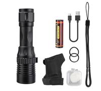 Multifuntional LED Diving Flashlight Waterproof Underwater Handheld Torchs Underwater Exploration Light For Fishing Diving Flashlight Waterproof