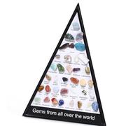 Multifuntional Natural Stone Set Containing 36 Crystal Agate Minerals Suitable for Collectors and Enthusiasts Natural Mineral Specimens Collection