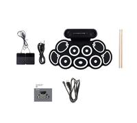 Multifuntional Rolling Up Drum Children Drum Suitable For Children With 12 Demos Song And 9 Levels Volumes Adjustment