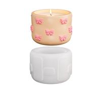 Multifuntional Silicone Bowknot Mold Storage Jar Molds Suitable for Resin Storage Box and Decorative Planter Silicone Bowknot Mold for Jars