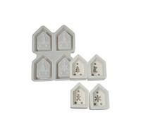 Multifuntional Silicone House Mold for Soap Wax Decorative Tool Safe All Ages Creative Activity Food Grade Craft Mold