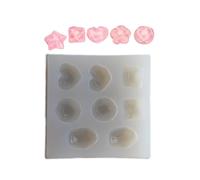 Multifuntional Silicone Jewelry Mold Epoxy Resin Silicone Molds Suitable for Easy Observation of Resin Curing Process Pendant Making Mold