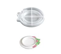 Multifuntional Silicone Mold Bowknot Theme Trays Home Decors Tray Molds for Home Decors and Various Occasions Resin Tray Mold Bowknot Design