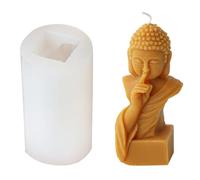 Multifuntional Silicone Molds Artistic Buddhas Shape Silicone Easy Demolding Mold for Making Unique Handmade Molds
