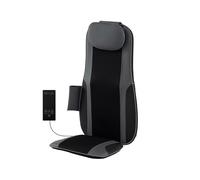 Multigot Massage Chair Pad with Heat, Full Back Massager Shiatsu Massage Seat Cushion with 4 Kneading Rolling Nodes & 2 Vibrating Motors, 3D Neck & Back Electric Body Massager for Home Office