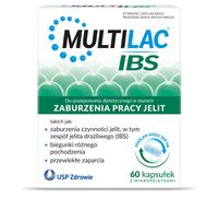 Multilac IBS Sodium Butyrate 300 mg Capsules 60x - Dietary Supplement for IBS, Dysbiosis, Diarrhea & IBD (Adults & 7+)