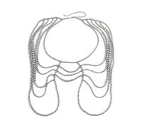 Multilayer Body Chain Jewelry Delicate Beaded Detail Wrist Chain Accessories Women Fashion Body Chain Charms