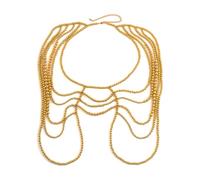 Multilayer Body Chain Jewelry Delicate Beaded Detail Wrist Chain Accessories Women Fashion Body Chain Charms