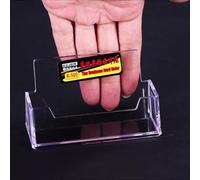 Multilayer Business Card Case, Transparent Design Perfect for Exhibitions and Trade Shows, 1pc Holder (Single grid)