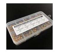 Multilayer/Monolithic Ceramic Capacitor kit 50V 0.1uF~10uF (104~106) P=5.08mm 10Valuesx50 Total 500pcs with box Capacitance Meters