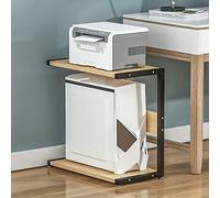 Multilayer Printer Stand Simple Computer Processor Support Home Office Desk nizer 55cm Central Shelf for Efficient Workspace Management