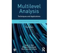 Multilevel Analysis: Techniques and Applications, Third Edition (Quantitative Methodology Series)