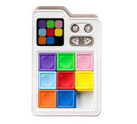 Multilevel Logical Thinking Slide Puzzle Electric Klotski Educational Reaction Training Toy for Kids Party Supply Interactive Electric Slide Game Toy