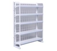 MultiLevel Metal Display Shelves for StoresSupermarket Rack for Snacks & CandySturdy Retail Fixture for Optimal Product Visibility and Organization