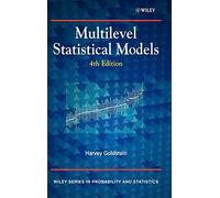 Multilevel Statistical Models – Wiley Series in Probability and Statistics