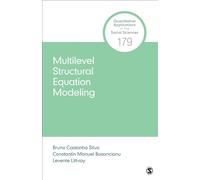 Multilevel Structural Equation Modeling: 179 (Quantitative Applications in the Social Sciences)