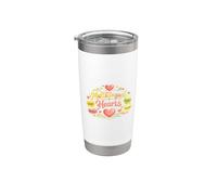 Multilingual Hearts Language Teacher Educator Design Stainless Steel Insulated Tumbler
