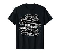 Multilingual Polyglot Globetrotter | Language Lover T-Shirt