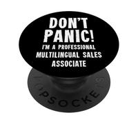 Multilingual Sales Associate PopSockets Adhesive PopGrip