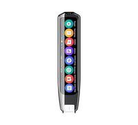 Multilingual Smart OCR Scanner Pen Portable Electronic Dictionary Device for Instant Text Translation and Language Learning (Black, 16x3.2x1.5cm)