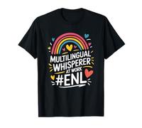 Multilingual Whisperer at Work ENL, English Teacher T-Shirt