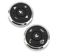 Multimedia Player Steering Wheel Switch Convenient USB Rechargeable Controller, Long Battery Life, Fits Various/Wince Players, ABS Material, 4pcs Set