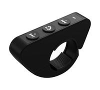 Multimedia Remote Control, Multimedia Button - Waterproof Steering Wheel Controller 5.0 - 160 mAh Multimedia Remote Button, Wireless Volume Adjustment, Suitable for Scoote and Motorcycles