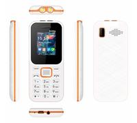 MultiMedia Senior Cell Phone - Unlocked Big Button Phone with Flashlight, Dual SIM, Big Button, SOS Button, MP3 Player, FM Radio, Large Icons for Elderly & Kids,White