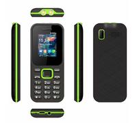 MultiMedia Senior Cell Phone - Unlocked Big Button Phone with Flashlight, Dual SIM, Big Button, SOS Button, MP3 Player, FM Radio, Large Icons for Elderly & Kids,Black