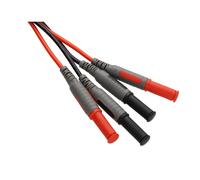 kenable Multimeter 10A 4mm Insulated High Flex Test Leads Red & Black 1.2m [1.2 metres]