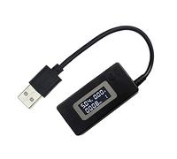 Multimeter Battery Voltmeter Ammeter LCD Digital USB Voltage-Current Power Capacity Tester-Gauge Portable
