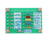 Multimeter Calibration Resistor Reference Board with Japanese Capacitors and High Resistors for Reliable Voltage Measurement and Industrial Use