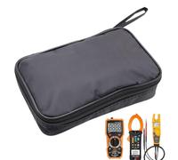 Multimeter Case | Portable Carrying Case | Smooth Zipper, Thick Strap, Travel Pouch, Protective Organizer for Digital Multimeter and Accessories