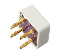 Multimeter Input Shorting Device for 4-Wire For DMM Systems with Gold-Plated Terminals and Low-Disturbance PCB Interconnect for Accuracy (A)