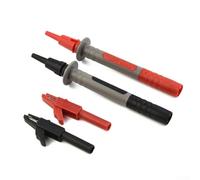 Multimeter Kit with 12 in 1 Probe Set for Clips and 2mm Tips, 1m Extension Leads Compatible with Multimeter Power, CAT III 1000V/15A Ra