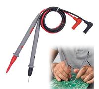 Multimeter Leads 1 Pair Multimeter Test Leads 1M, Cat III 1000V / 10A for Fluke Multimeters Lead for Digital Multimeters Electronic Clamp Meter Test Lead