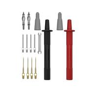 Multimeter Probes Interchangeable 4mm / 2mm / 1mm Tips for Circuit Troubleshooting & Educational Lab Applications Multiple Size Probe Set for Electronics