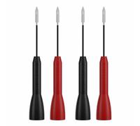Multimeter Probes Needle Test Pin Probes Test Lead Probe Multimeter Piercing Needle 600v/10a Non-destructive Multimeter Test Silicon Back Probe Pin For Leads Tl71 Tl75 (4pcs,2mm)