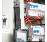 Multimeter Suspension Kit with Strong Magnet Mount, Polypropylene Fiber Sling for HIOKI and TESTO Meters, Black