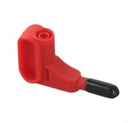 Multimeter Test Head 4 mm Banana Plug Magnetic Probe Terminal for Measuring Devices Black Green Nickel Brass 5a Cat Iii (Red)