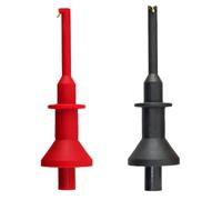 Multimeter Test Hook Clip Set, Flexible Spring Loaded Grabber Probe Accessories for Accurate Circuit Testing and Electronic Component Measurement, High Precision Lead Tool | Electronics Repair, Engine