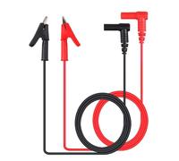 Multimeter Test Leads 15A 1000V, Banana to Alligator Clip, 100cm