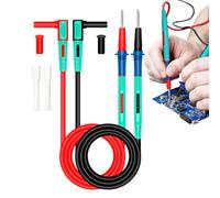 Multimeter Test Leads 20A - Insulated Silicone Wire Probe | Heavy Duty Kit