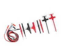 Multimeter Test Leads, Multimeter Leads Set, 32 inch PVC lead extensions banana test leads kit 4mm socket connection test lead kit, for automotive use for auto, Telecom, Industry