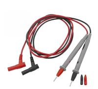 Multimeter Test Leads With Needle Tip And Rubber Shroud For 1000V Electronic Testing And LED Diode Circuit Repair Work(Silver 10A)