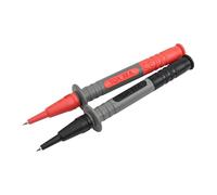 Multimeter Test Pen Probes 2 Pack, 1000V/10A CAT III IV Rated Voltmeter Test Leads with Nickel Plated Copper Tips for Flex Probe Kit, Red + Black